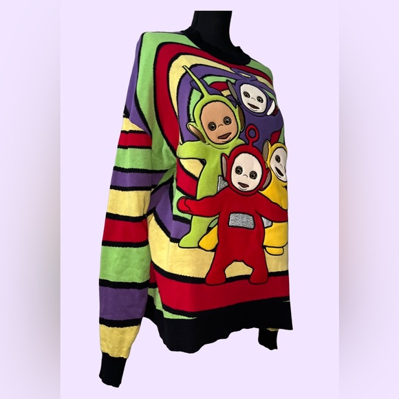 TELETUBBIES X DOLLS KILL Oversized Collaboration Sweater - Picture 2 of 5